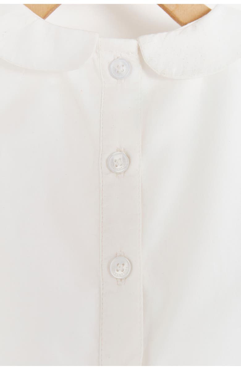 Babycottons Premium Cotton Bauti Shirt Bodysuit for Infant, Alternate, color, White