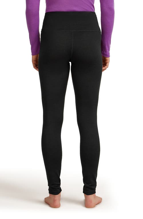 Icebreaker 200 Oasis High Waist Leggings In Black