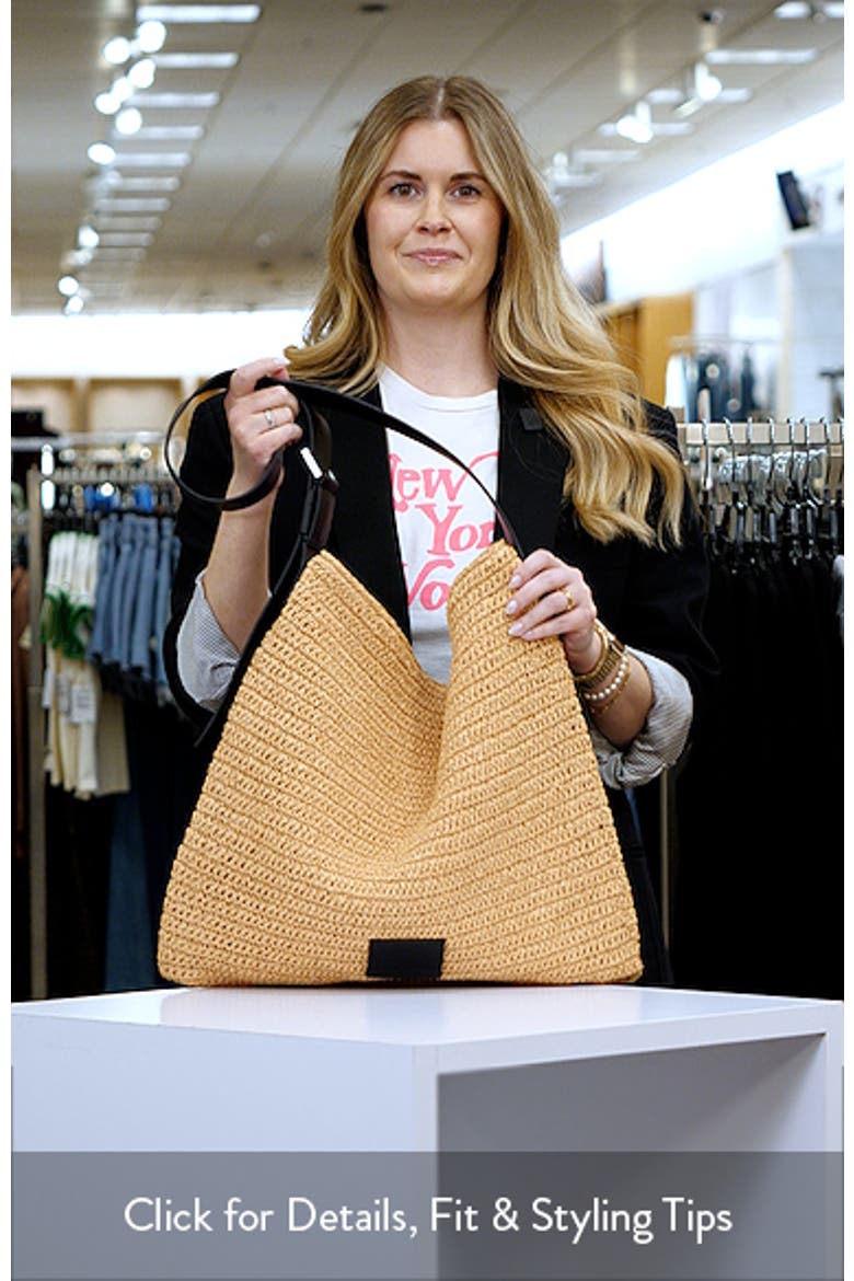 Asha Straw Shoulder Bag video