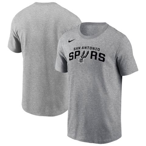 Men's Nike Gray San Antonio Spurs Logo T-Shirt