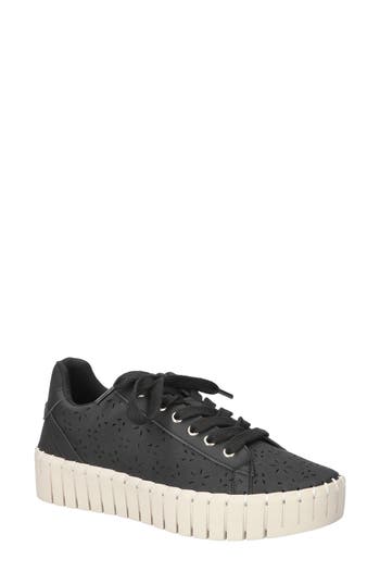 Easy Street Retta Platform Sneaker In Black