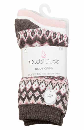 4-Pack Bootcut Crew Socks