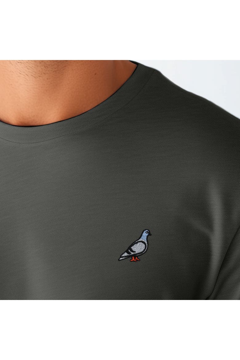 Mens Pigeon Jersey Tee, Alternate, color, Asphalt Gray