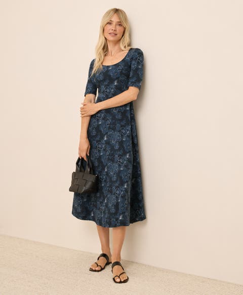 Fit 
Flare Signature Scoop Dress