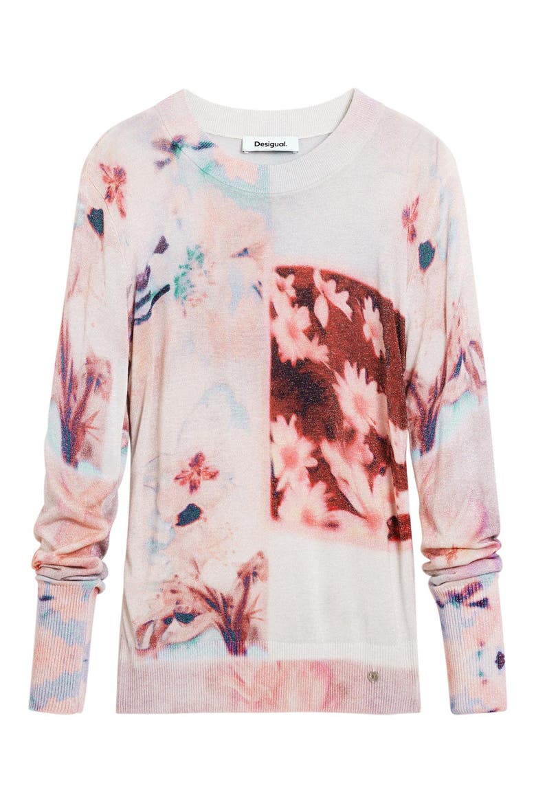 Fine Gauge Pullover, Alternate, color, PINK