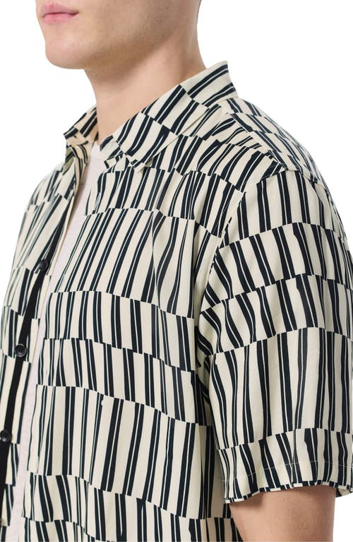 Rag & Bone Dalton Print Short Sleeve Button-up Shirt