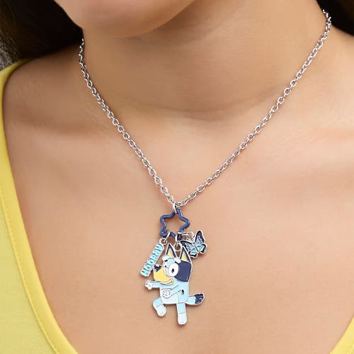 Bluey Bff Pendant Necklace Set With Star And Charm Tags In Multi
