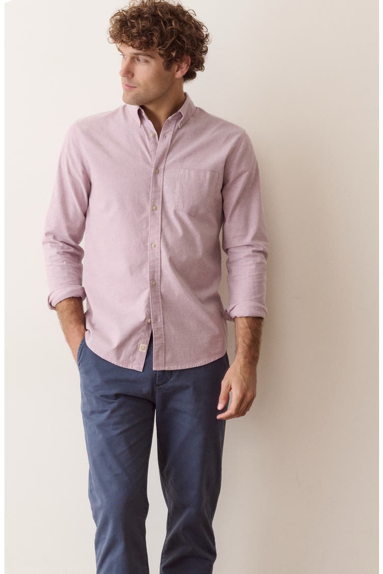 California Oxford Shirt, Alternate, color, LAVENDER