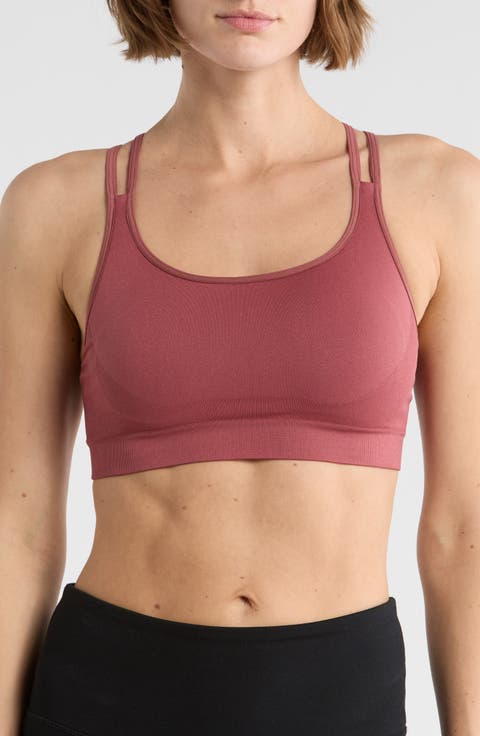 Seamless Strappy Sports Bra