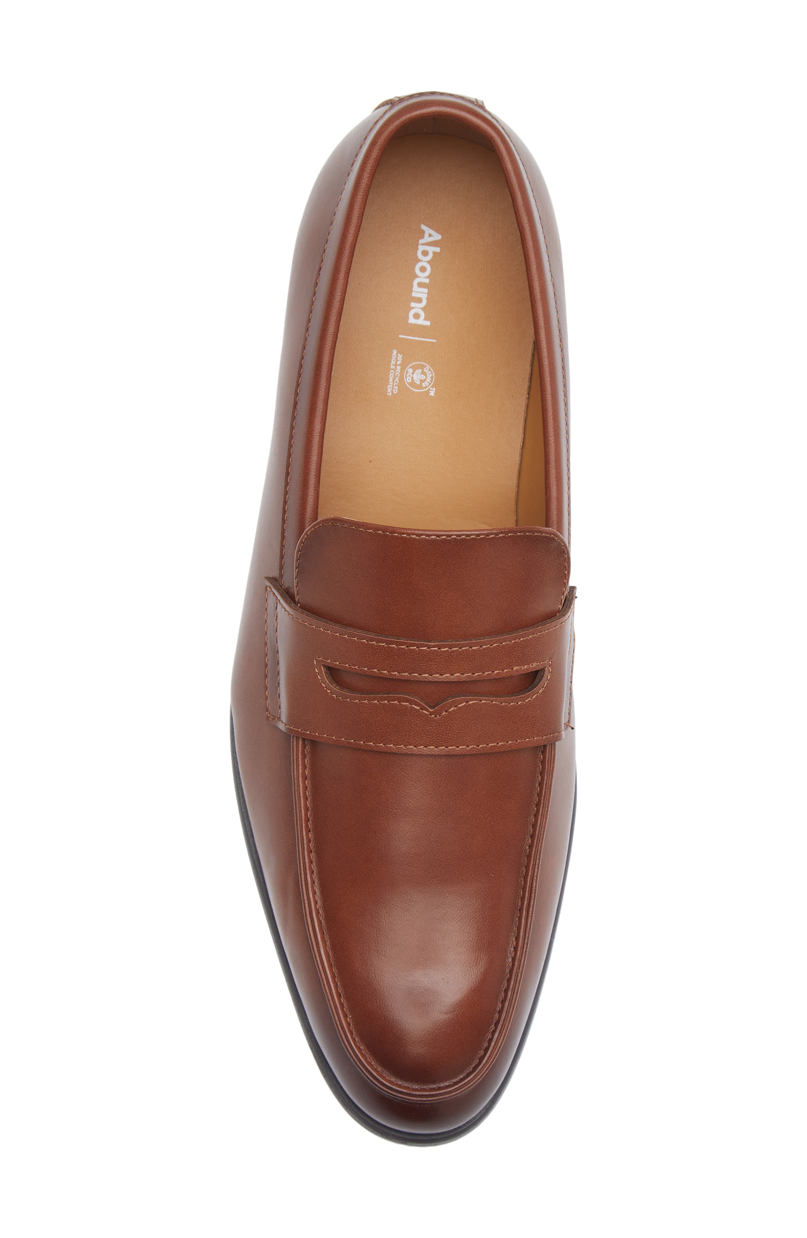 Heath Penny Loafer, Alternate, color, BROWN PATINA