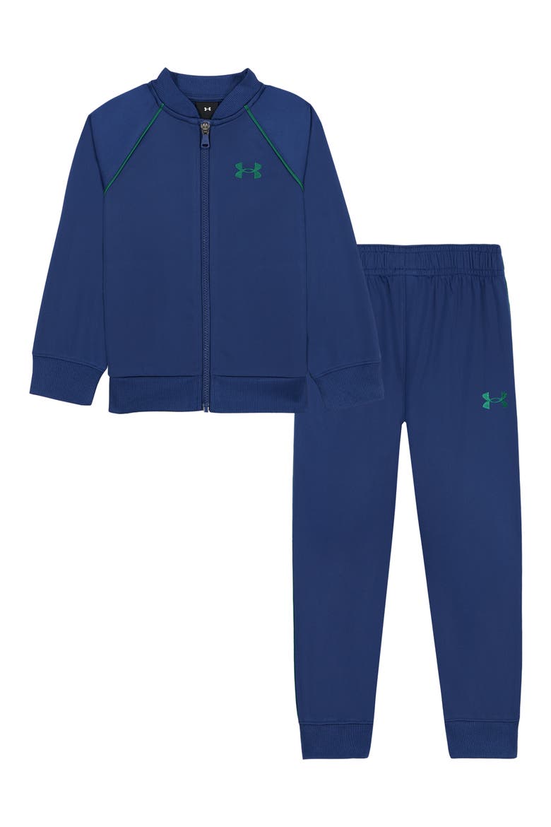 Kids' Rival Bomber Track Suit Set, Main, color, BLACKOUT NAVY
