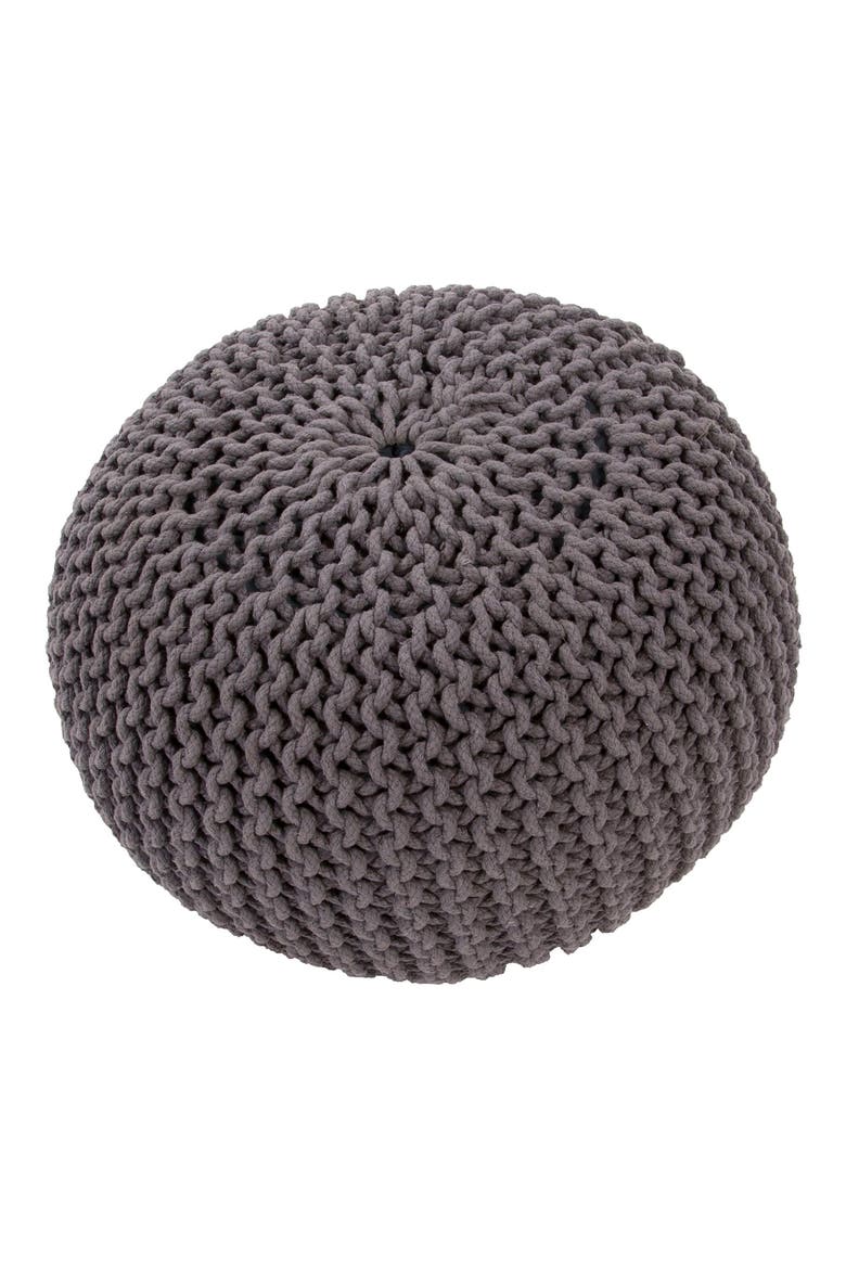Spectrum Pouf, Main, color, STEEL GRAY