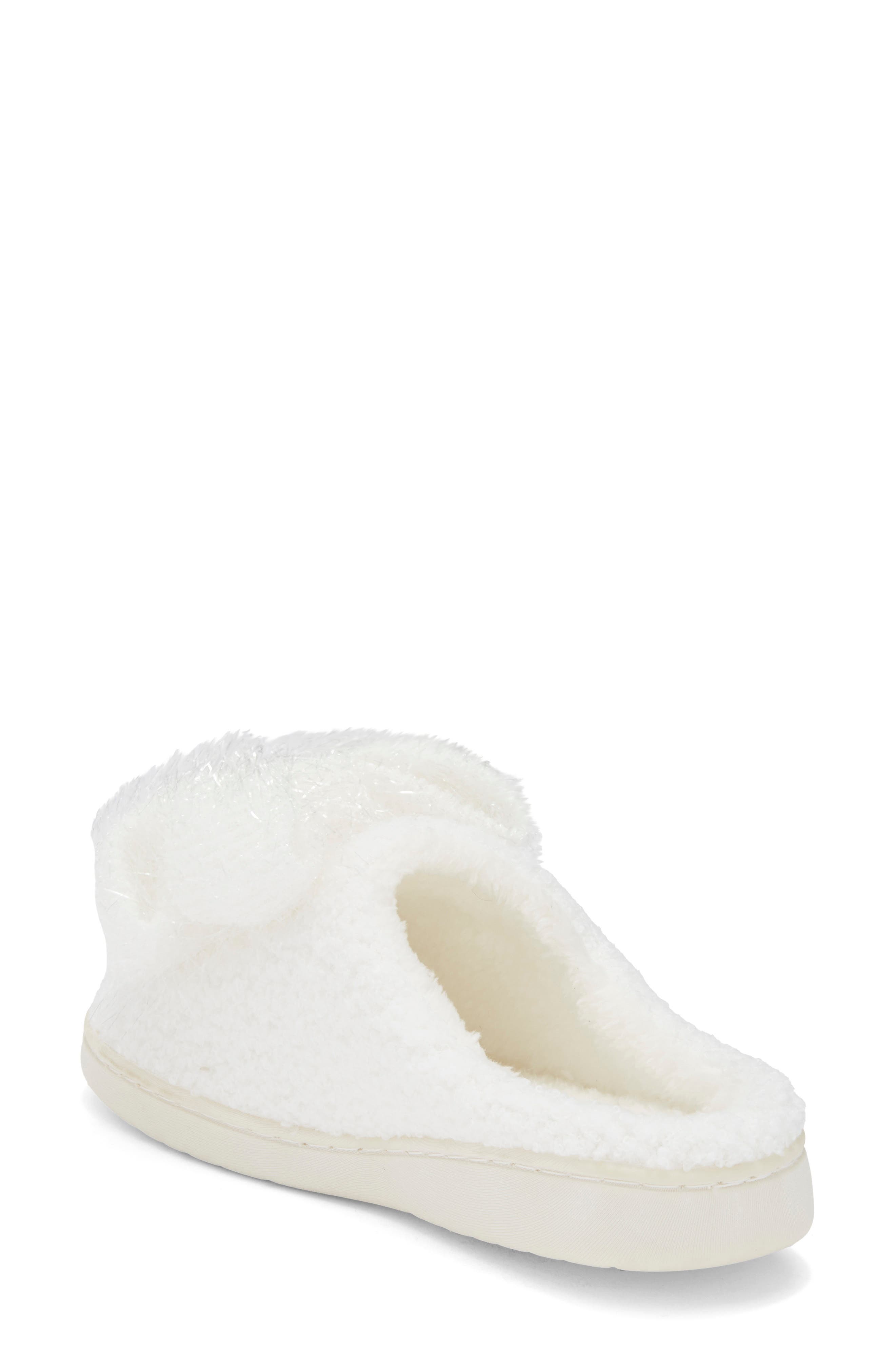 MIA Cozi Slipper, Alternate, color, 3D White Tinsel Bow