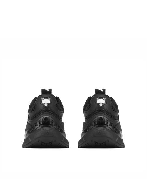 Naked Wolfe Smash Mesh Sneaker In Black
