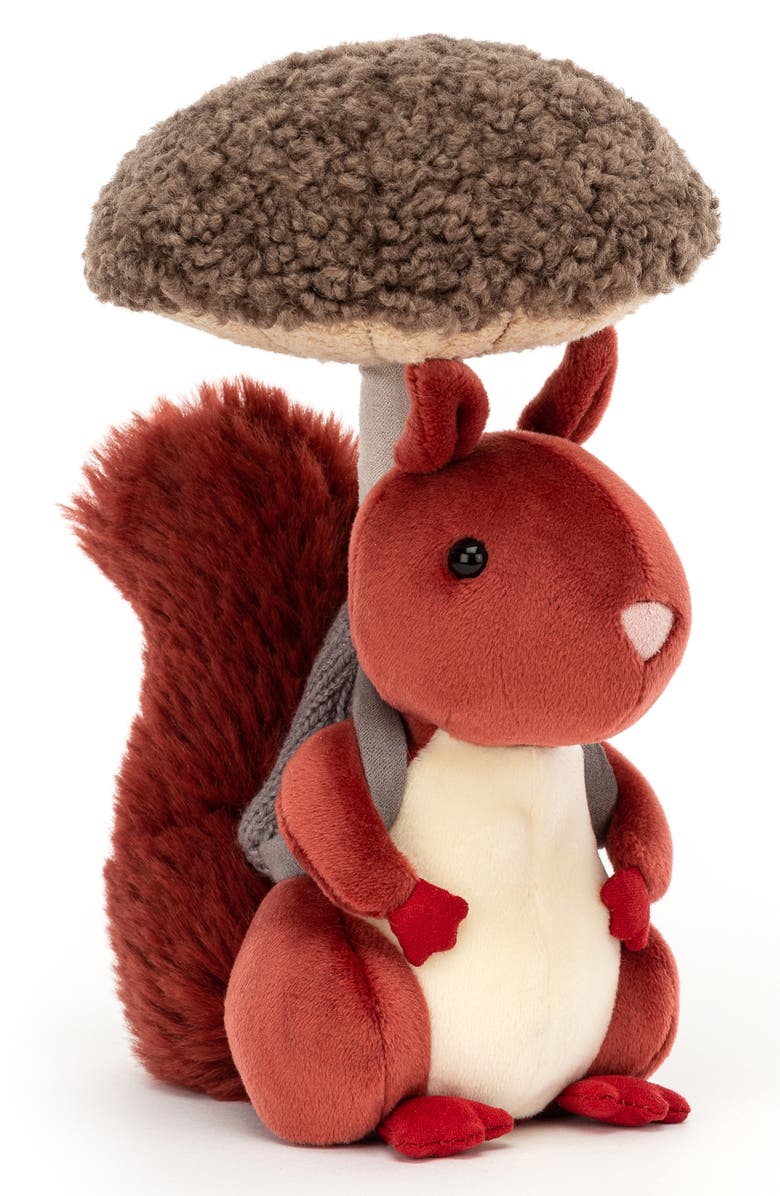 Jellycat Fungi Forger Squirrel Stuffed Animal, Main, color, 