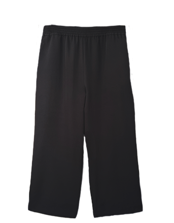 BAACAL Riley Wide Pajama Style Pant in Black 
