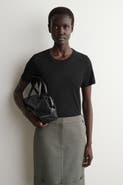 COS Cotton-Modal Crew-Neck T-Shirt