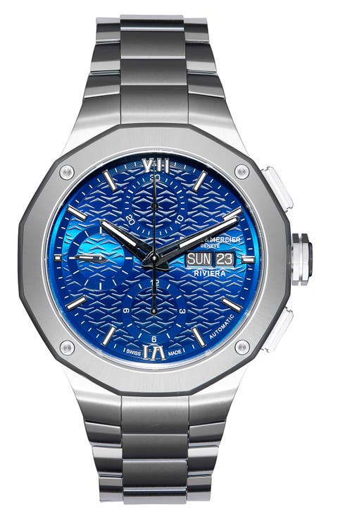 Riviera 10826 Automatic Chronograph Bracelet Watch, 41mm