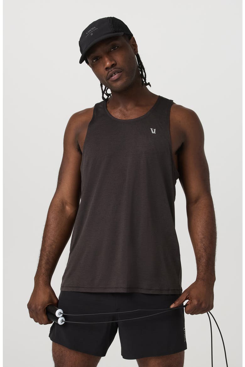 Terrain Performance Running Tank, Alternate, color, CARBON
