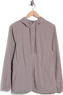 DKNY Hooded Anorak Performance Jacket