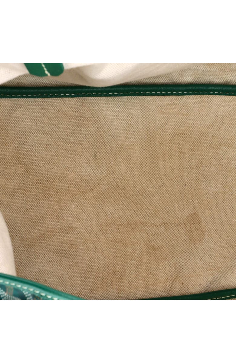 Pre-Owned Goyard Saint Louis Tote Printed Coated Canvas PM, Alternate, color, Green