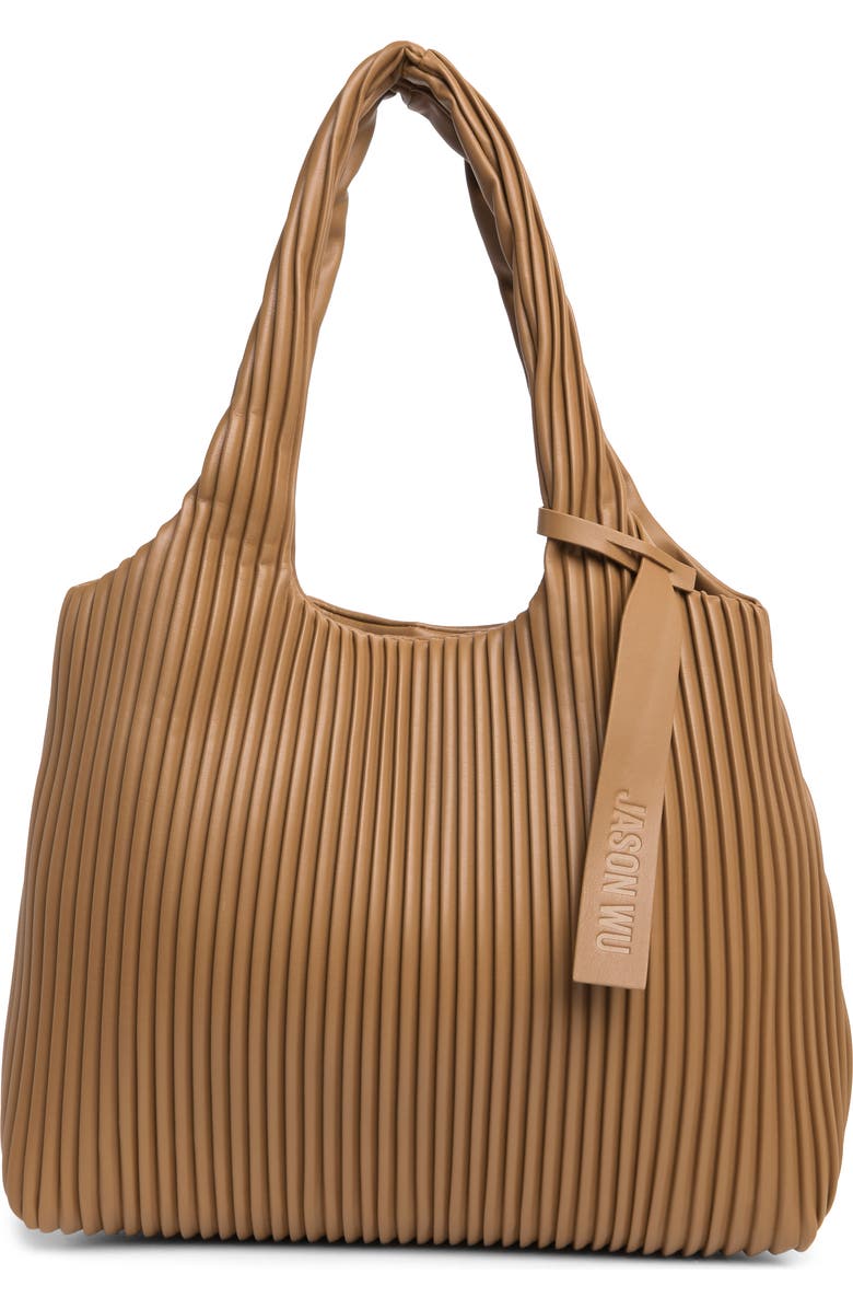 JASON WU Corrie Pleated Hobo Bag, Main, color,
