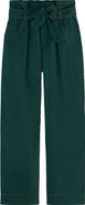 Scotch & Soda Kids' Paperbag Waist Belted Cotton Pants