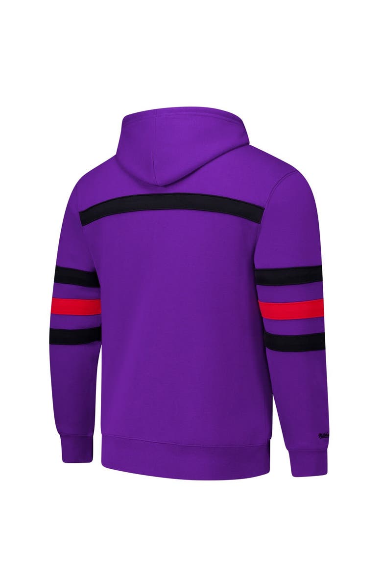 Mitchell & Ness Men's Mitchell & Ness Purple Toronto Raptors Hardwood Classics Nights Head Coach Pullover Hoodie, Alternate, color, Purple