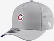New Era Men's New Era Gray Chicago Cubs Micro Logo 9FORTY M-Crown A-Frame Adjustable Hat