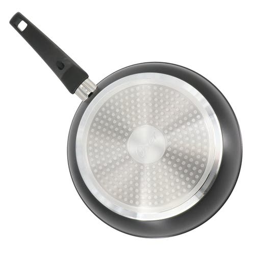 Oster Connelly 9.5 Inch Nonstick Aluminum Frying Pan In Black