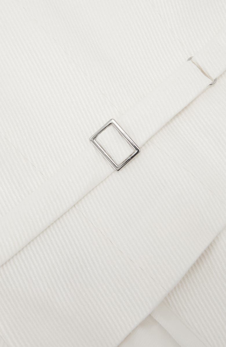 Reiss Alyx Linen Blend Tailored Vest, Alternate, color, White