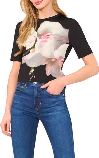 Ted Baker Floral Knit Top | Nordstrom