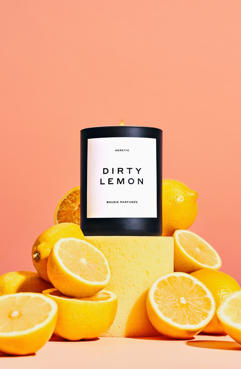 Heretic Dirty Lemon Candle, Alternate, color, 