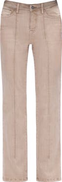 Bayeas Seamed High Waist Straight Leg Jeans
