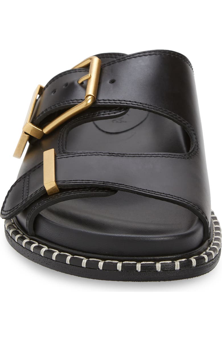 Chloé Rebecca Slide Sandal, Alternate, color, Black