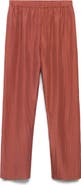 MANGO Habotai Silk Pajama Pants