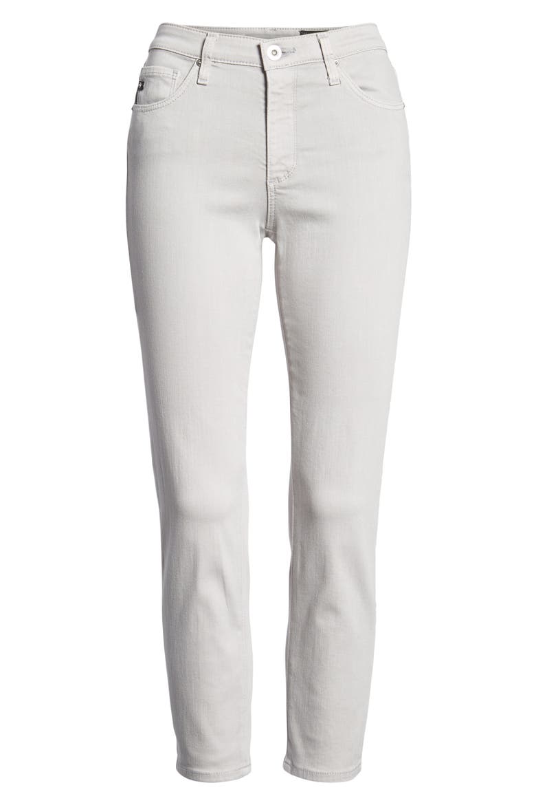 The Prima Crop Cigarette Jeans, Alternate, color, SULFUR GREY DAWN