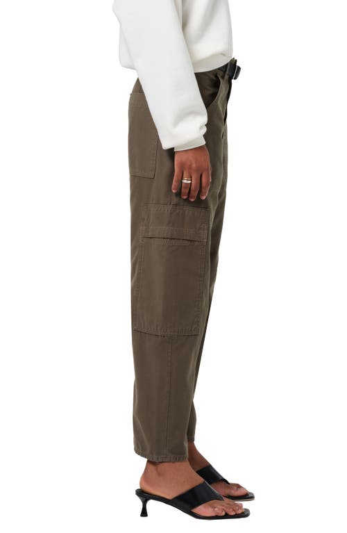 Citizens Of Humanity Marcelle Low Rise Barrel Corduroy Cargo Pants In Dogwood