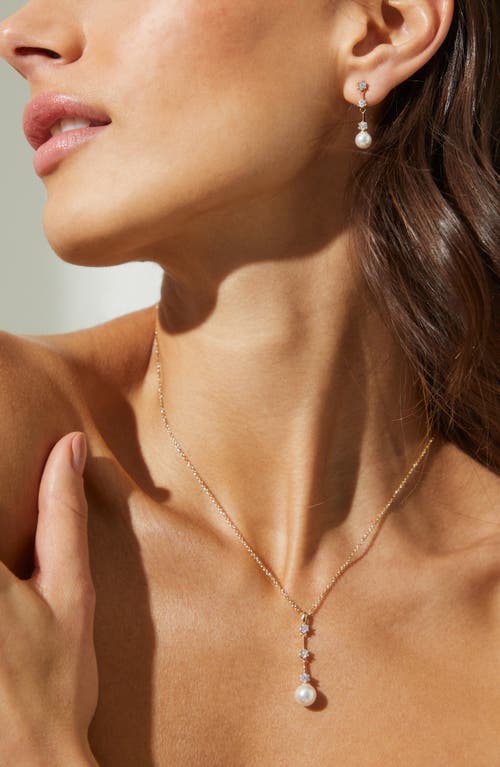 Nadri Olivia Linear Drop Earrings In Gold