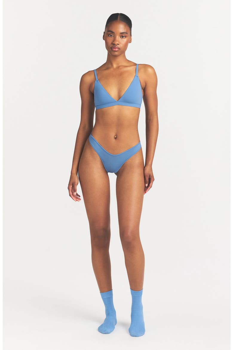 Fits Everybody Triangle Bralette, Alternate, color, ARCTIC