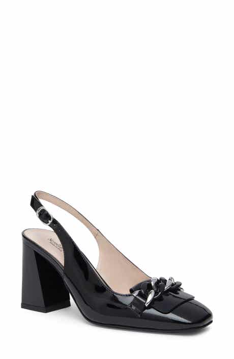 NeroGiardini Slingback Square Toe Pump