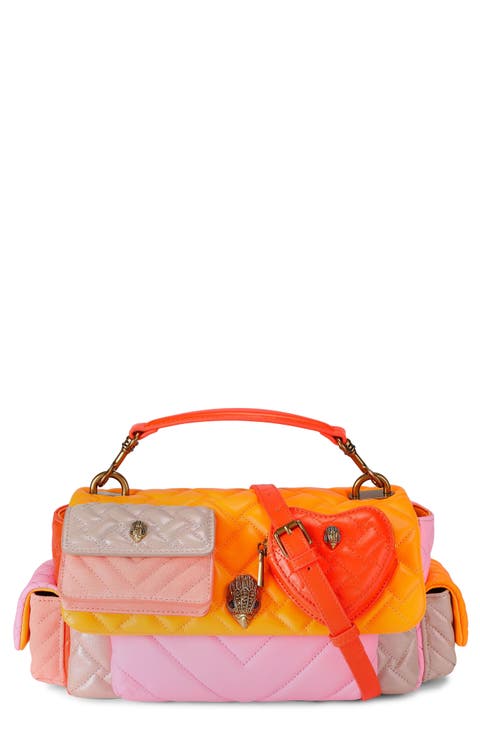 Kensington Multipocket Quilted Leather Shoulder Bag