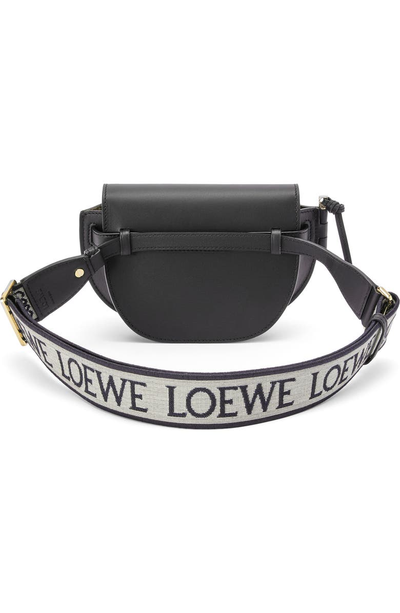 Loewe Mini Gate Leather Convertible Bag, Alternate, color,