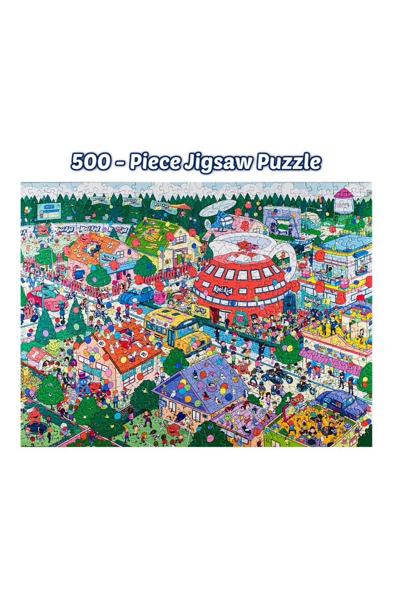 Kool-Aid Find-It 500 Piece Jigsaw Puzzle, Alternate, color, Multi-Color
