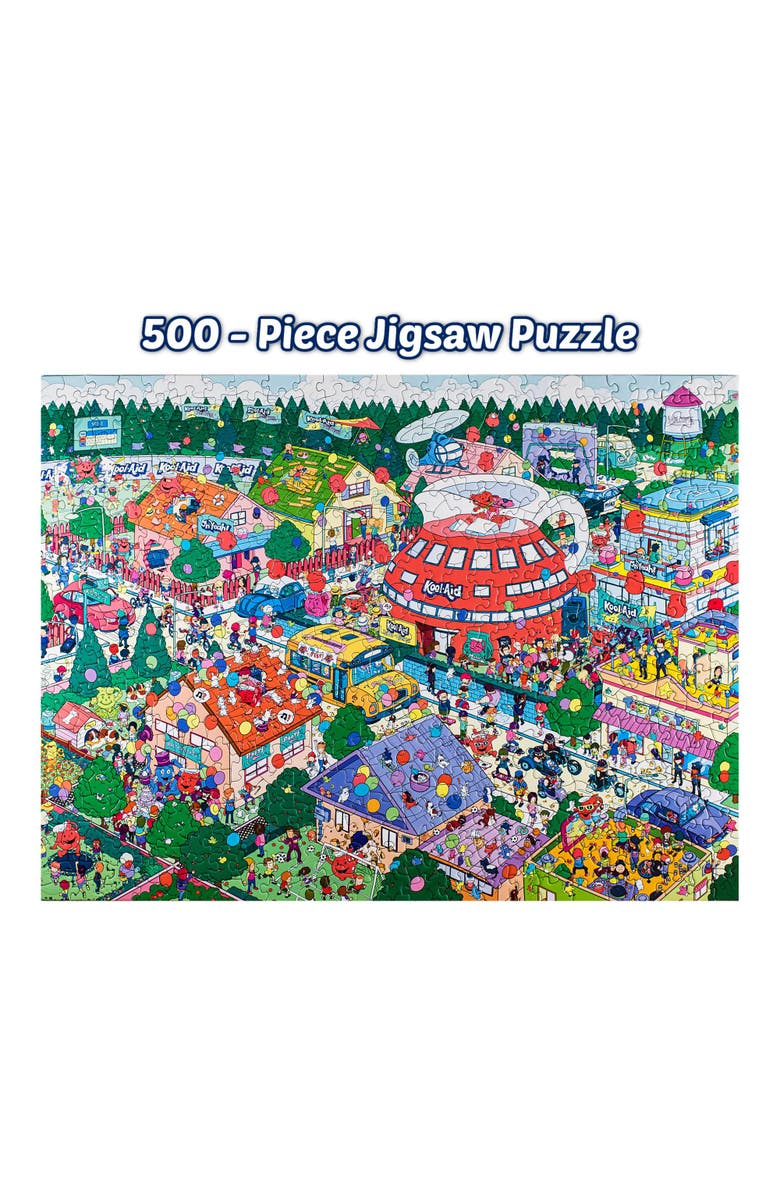 Toynk Kool-Aid Find-It 500 Piece Jigsaw Puzzle, Alternate, color, Multi-Color