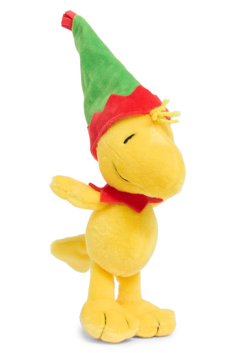 8" Elf Woodstock Stuffed Animal, Main, color, YELLOW
