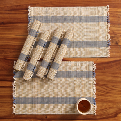 Eco-Friendly Grass Placemats - Set of 6