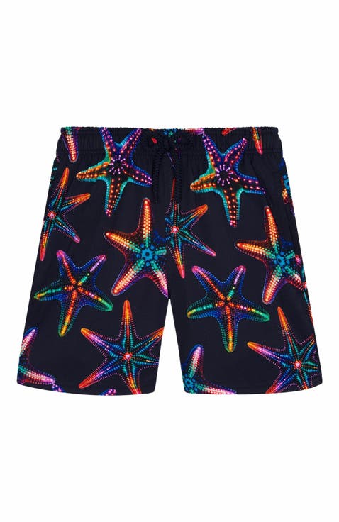 Kids' Disco Stars Stretch Swim Shorts
