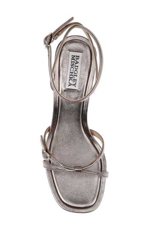BADGLEY MISCHKA BADGLEY MISCHKA COLLECTION BRYNNA ANKLE STRAP SANDAL 