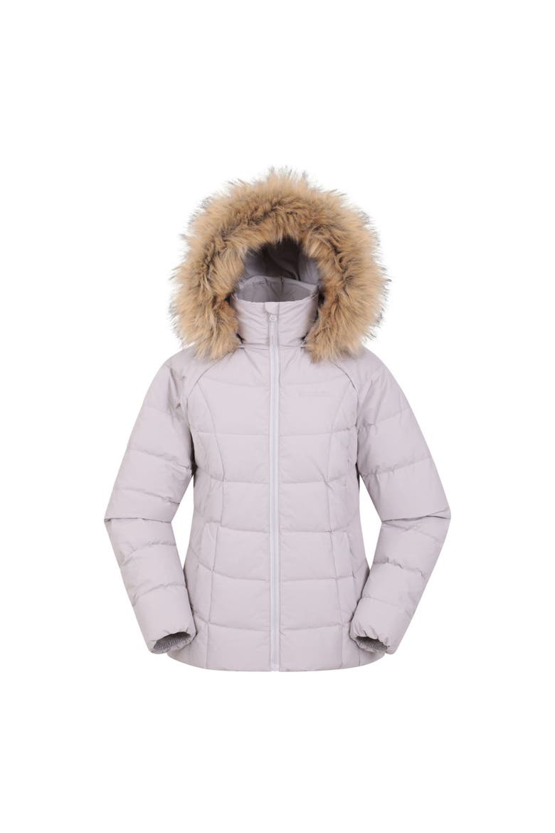 Isla Extreme Short Down Jacket, Main, color, Light Beige